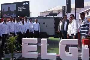 एल्‍गी ने इंडिया स्‍टोनमार्ट 2024 में पोर्टेबल स्‍क्रू कम्‍प्रेसर्स की अपग्रेडेड लाइन पेश की