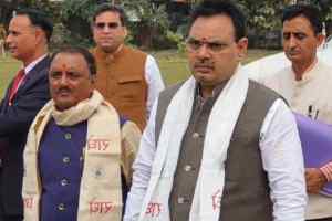 मप्र में राजस्थान के CM भजन और मंत्री  राकेश शुक्ला की जोड़ी 