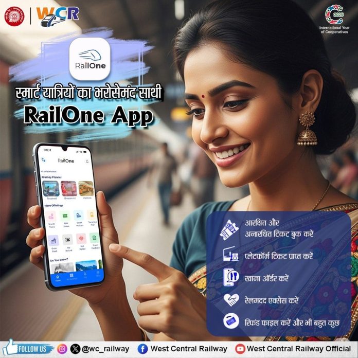 RailOne App features Live train status app