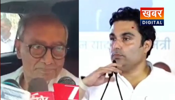 Rewa Political Clash BJP Siddharth Tiwari Targets Digvijay Singh