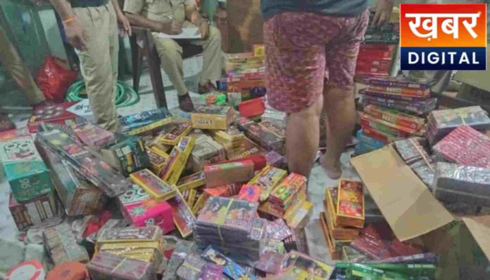 A Stockpile Of Illegal Firecrackers Recovered From Residential Area One Arrested 696x399