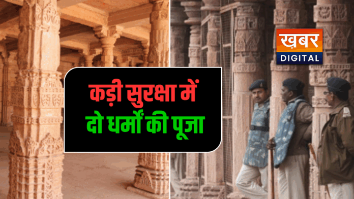 Bhojshala premises turned into a high-security zone as Basant Panchami and Friday prayers fall on the same day.