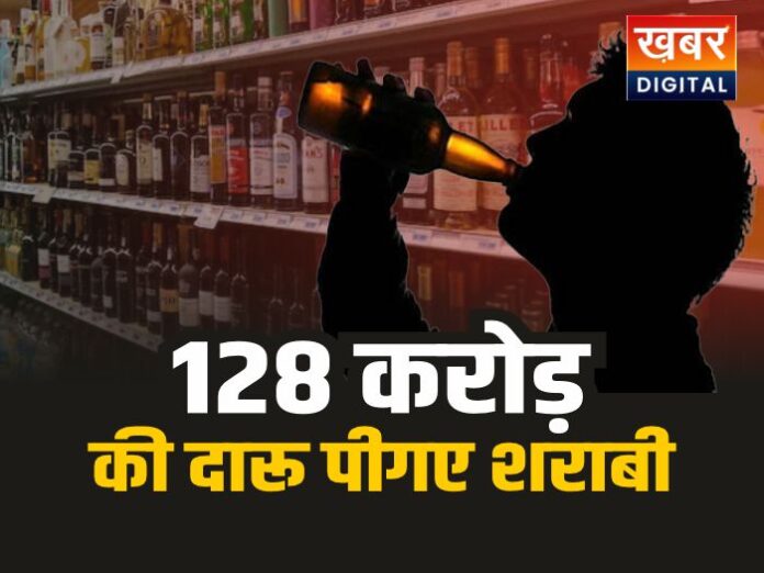 छत्तीसगढ़ में होली पर 128 करोड़ की शराब बिकी