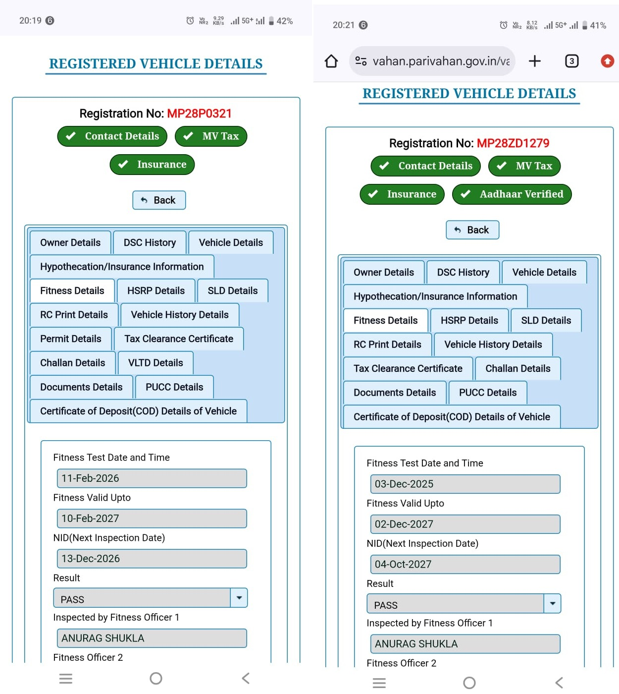 Fact check छिंदवाड़ा बस दुर्घटना में वाहनों के फिटनेस और बीमा संबंधी खबरें भ्रामक