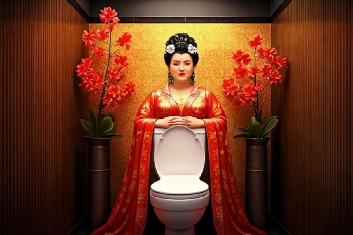 toilet seat ki puja