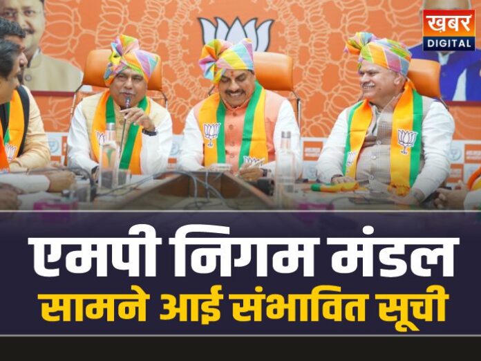 MP Nigam Mandal Suchi