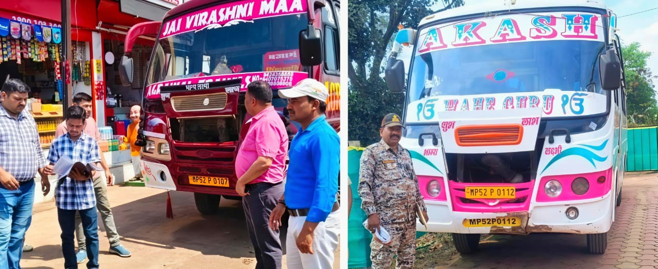 डिण्डौरी की सड़कों पर प्रशासन सख्त