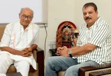 दिग्विजय-उमंग सिंघार की कमरा बंद मुलाकात, खुद दिग्विजय पहुंचे सिंघार के घर !