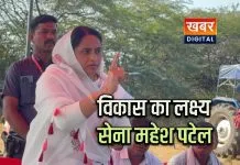 1 किलोमीटर पैदल चलकर जोबट विधायक सेना महेश पटेल ने किया विद्युत डीपी का उद्घाटन ग्राम उम्दा में विकास की नई रोशनी