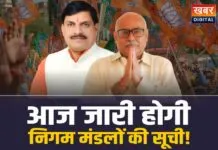 MP Nigam Mandal List: इंतजार खत्म, आज जारी होगी निगम मंडलों की सूची!