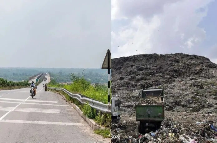 NHAI Adampur garbage disposal project